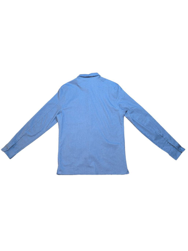 Men's Lululemon Blue Long Sleeve Button Down Shirt Size SMALL