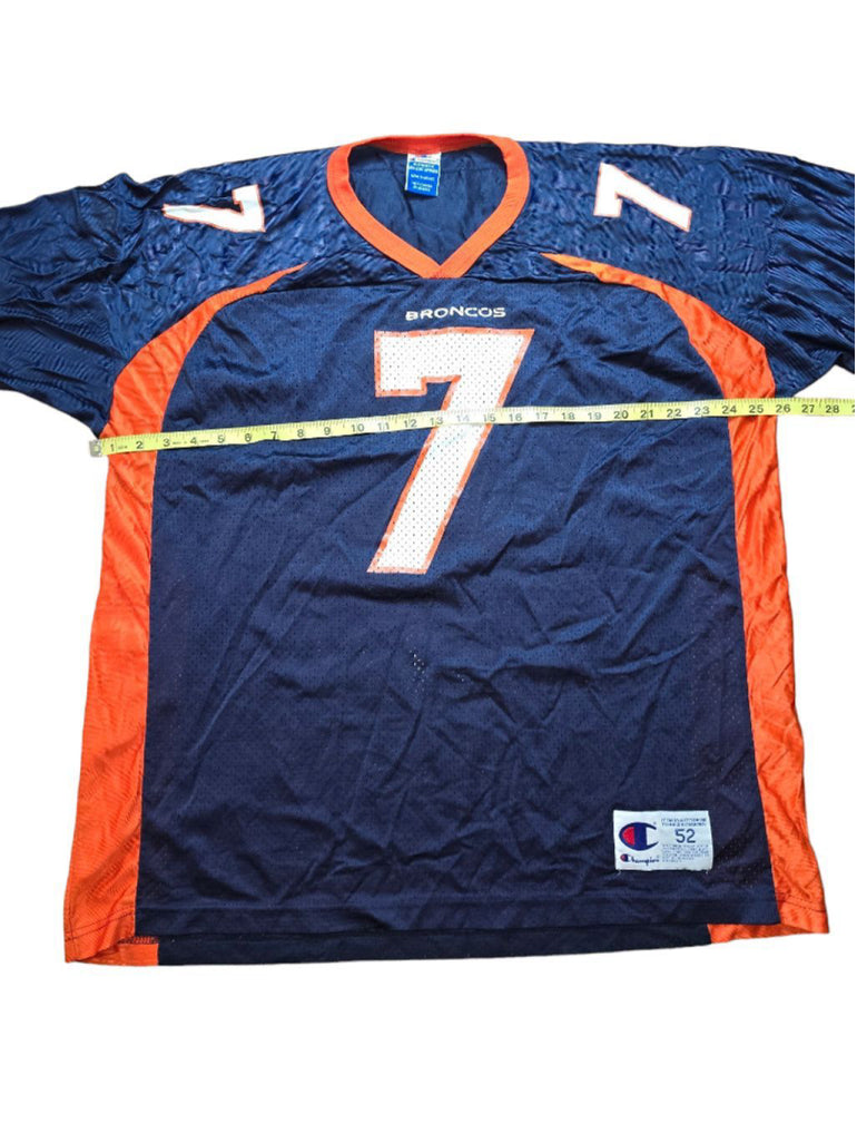Vintage 90s John Elway Denvor Broncos Champion NFL Football Jersey Size 52