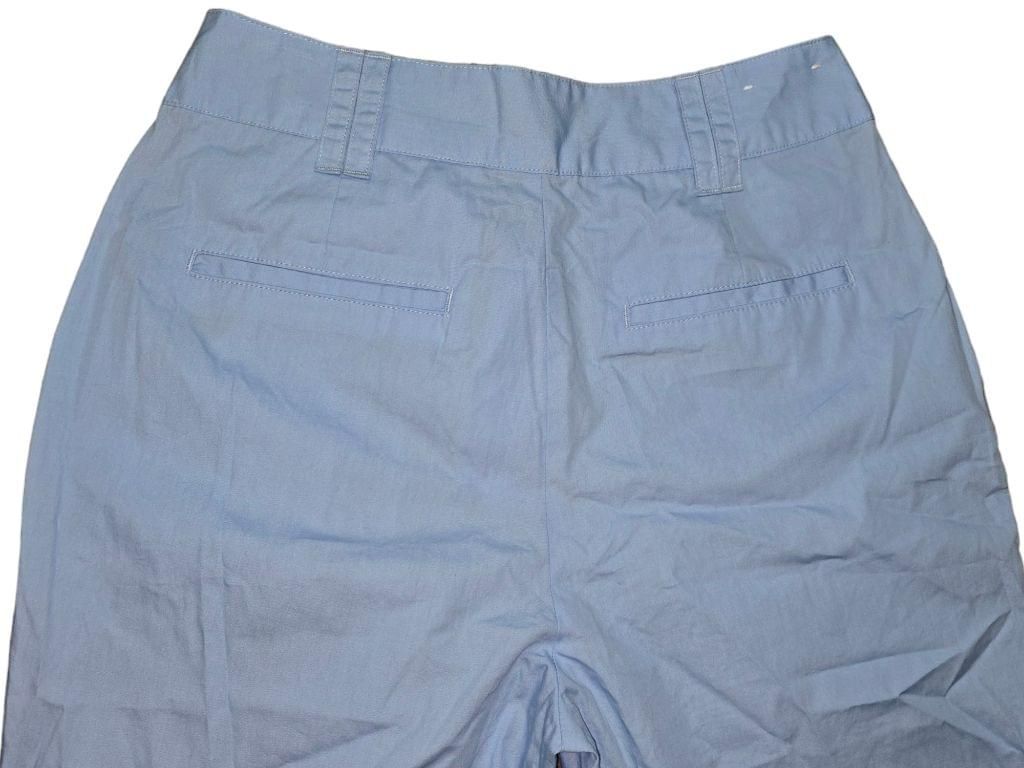 Women's Who What Wear Light Blue Ankle Pleated Tapered Pants Size 2 MSRP $34.99