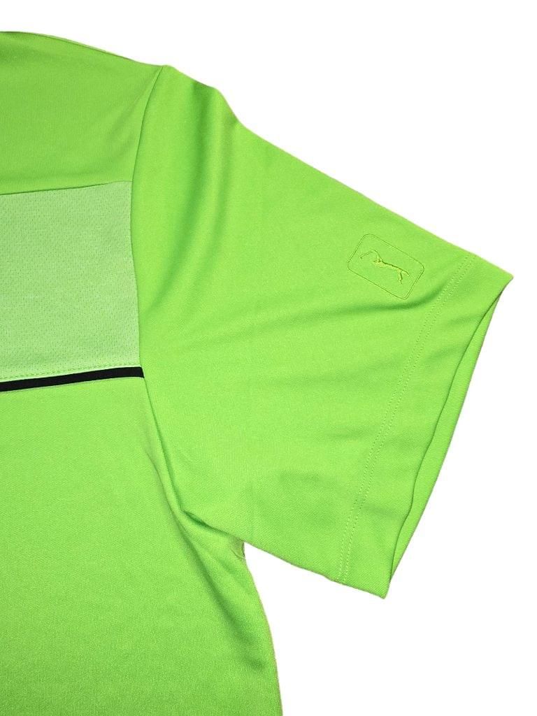 Men's PGA TOUR Jasmine Green Golf Polo Shirt Size M MSRP $60