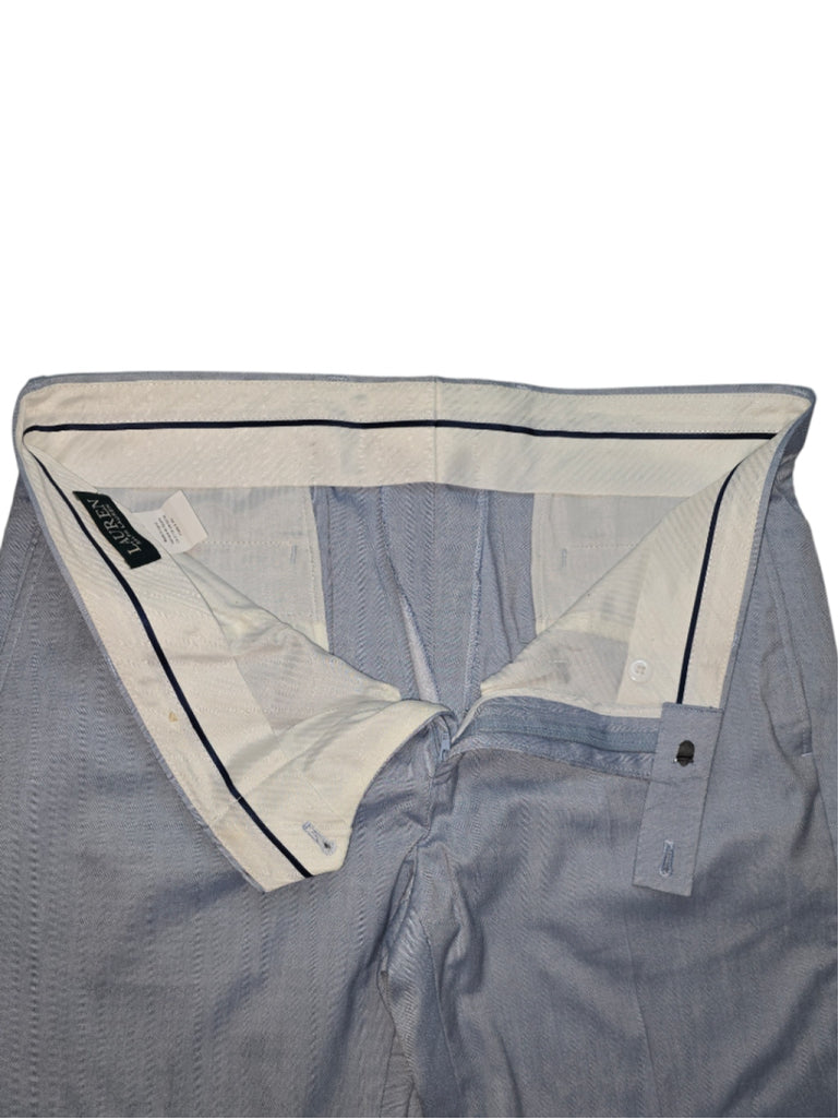 Men's Lauren Ralph Lauren Blue Gray Dress Pants Size 34W x 30L