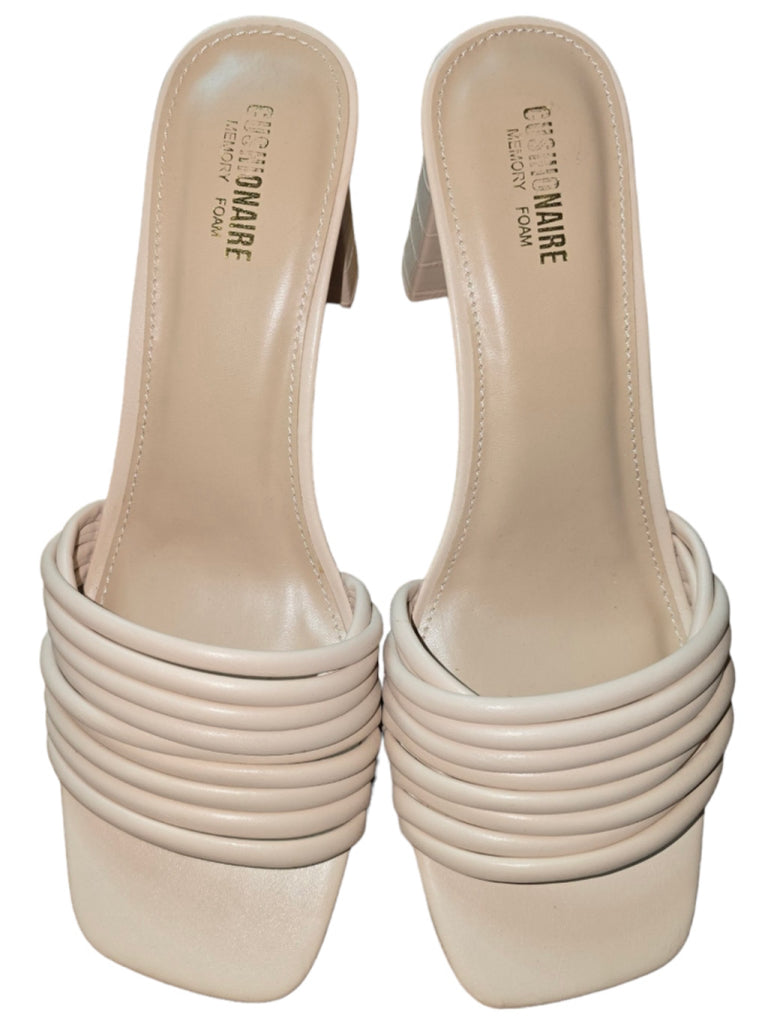 Women's DOLCE VITA Priana Heels Cream 9 Slip On Block Heel