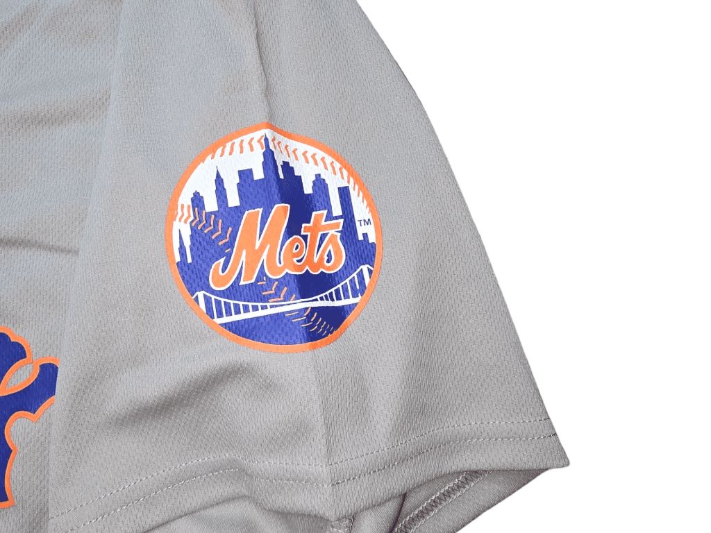 2021 New York Mets Jacob DeGGrom Gray Baseball Jersey Size XL