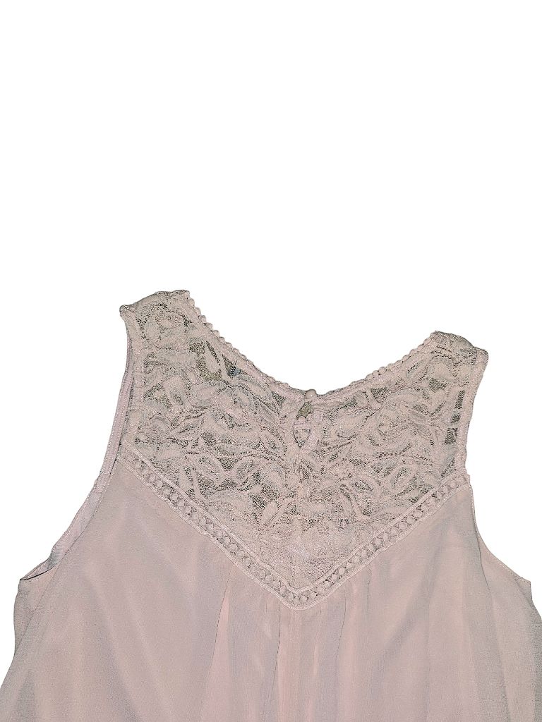 Lily Rose Pink Lace Baby Doll Dress Size M