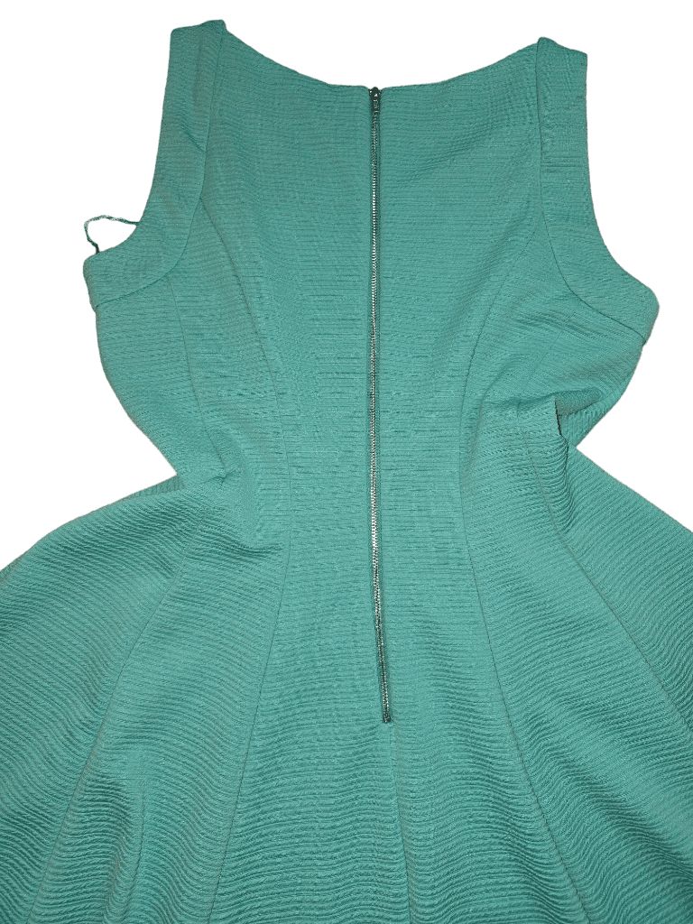 Women's Danny & Nicole Fit & Flare Aqua Green Dress Size 6