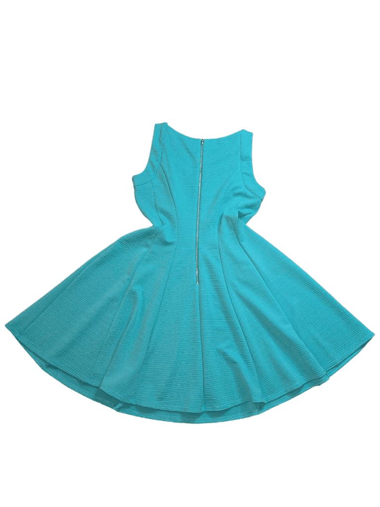 Women's Danny & Nicole Fit & Flare Aqua Green Dress Size 6