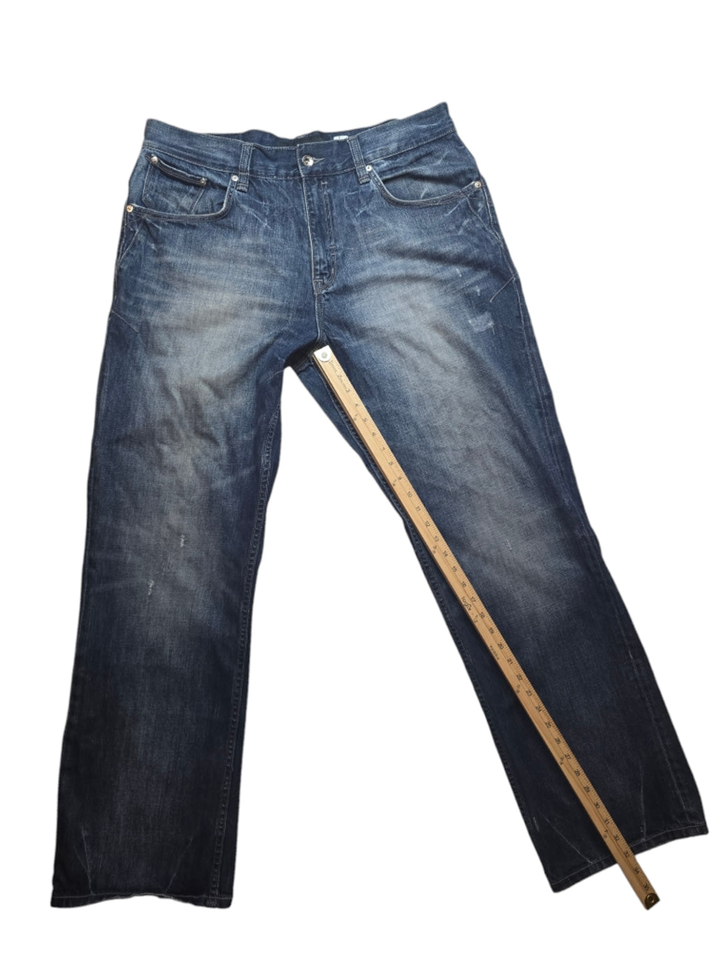 Vintage Y2K Men's Rocawear Regular Fit Jeans Blue 38