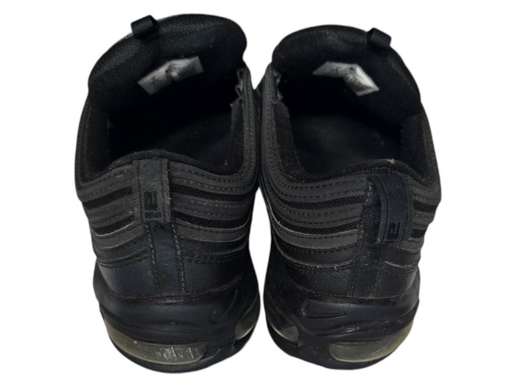 Men'sNike Air Max 97 Shoes SZ 9 Triple Black Sneakers 921826-015