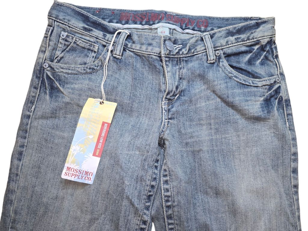 Women's Mossimo Supply Co. Boyfriend Low Rise Jeans Size 9 Blue NWT