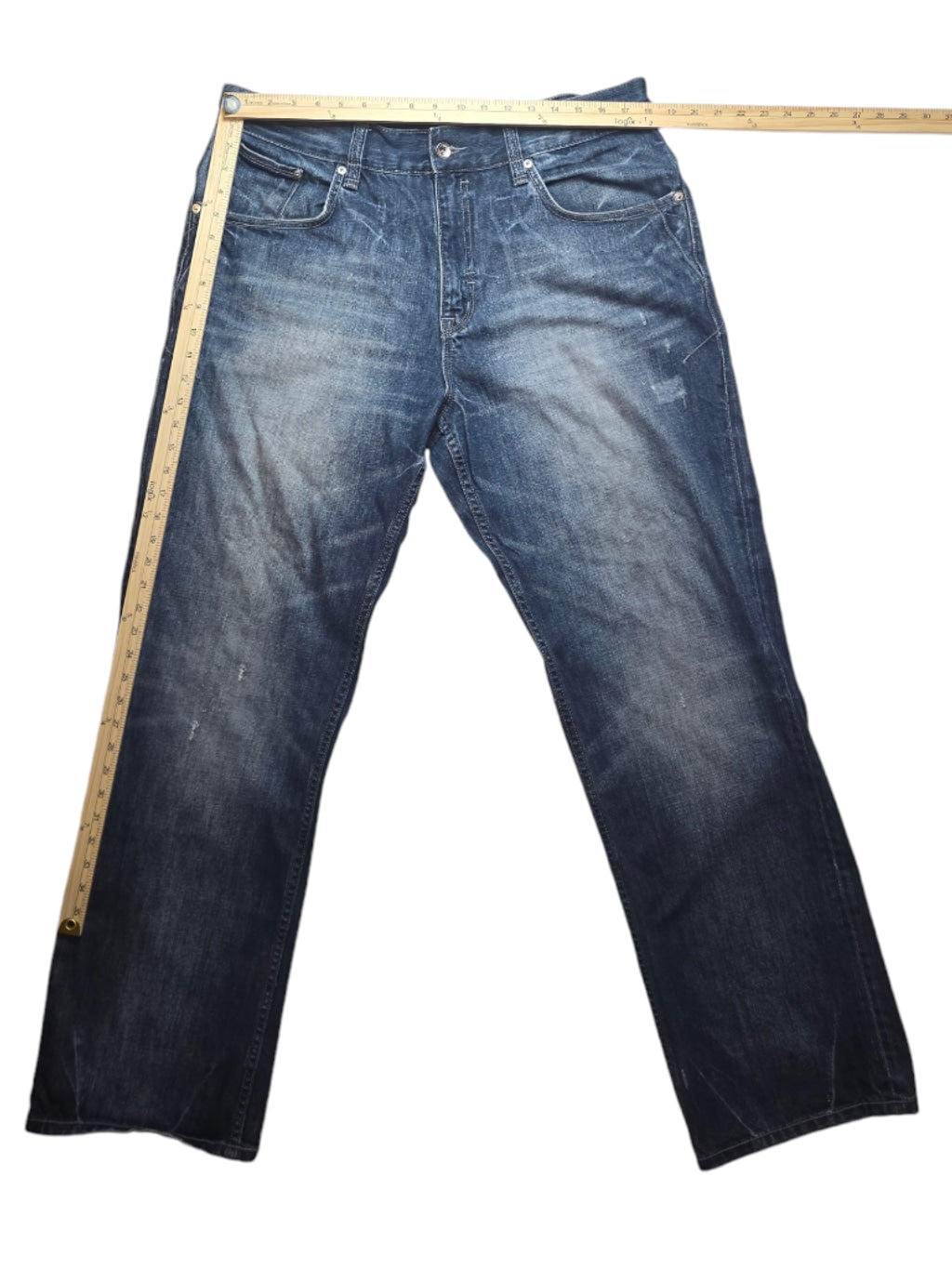 Vintage Y2K Men's Rocawear Regular Fit Jeans Blue 38