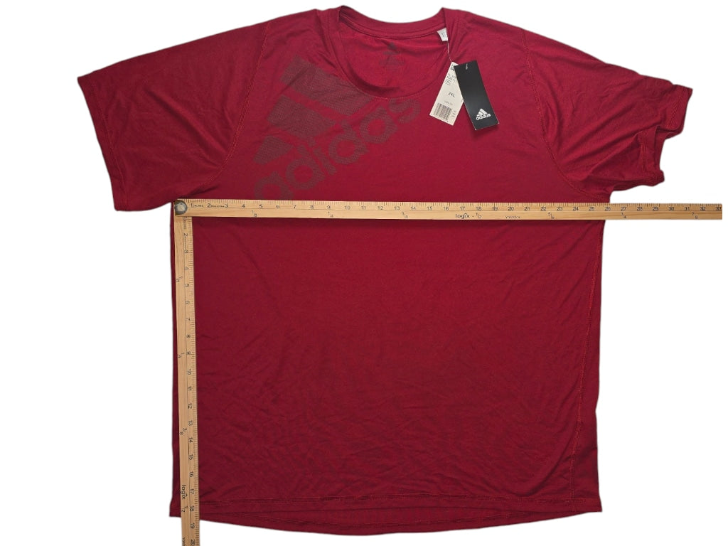 Men's Adidas Active T-Shirt Red 2XL