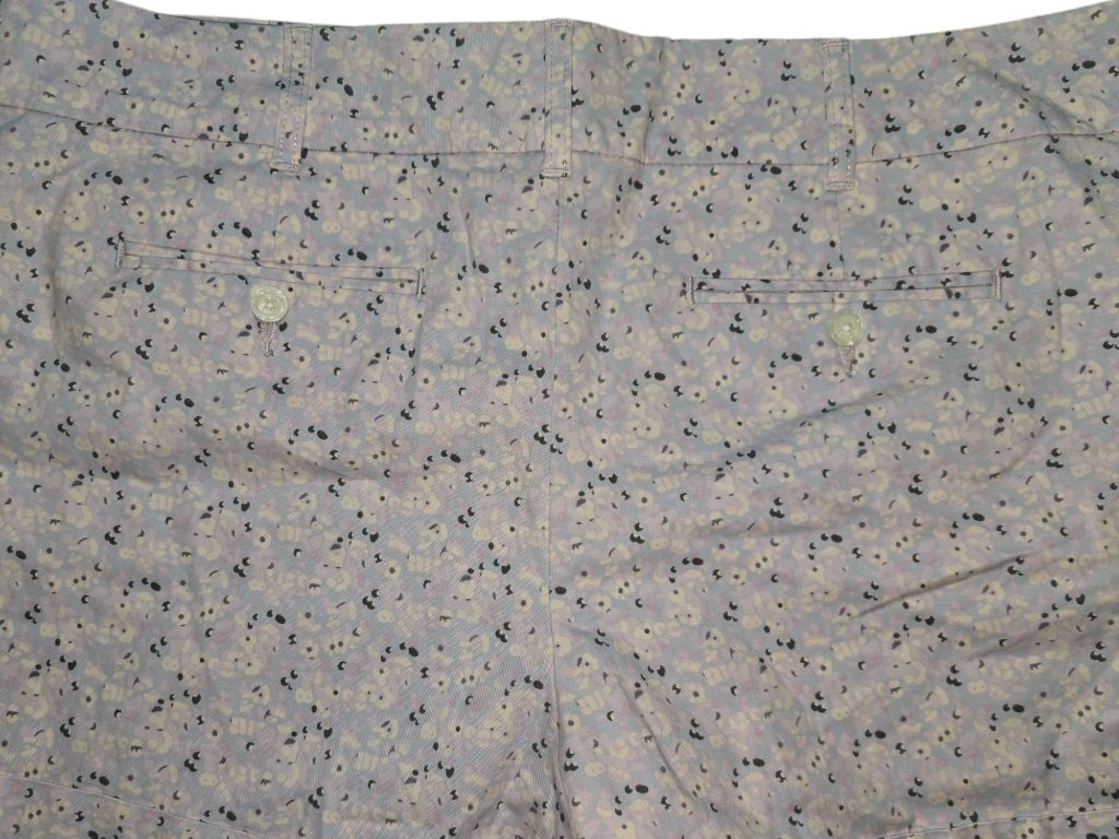 Women's Tommy Hilfiger Floral Shorts Size 16 Purple Blue