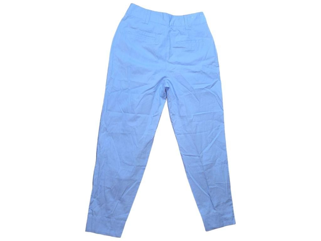 Women's Who What Wear Light Blue Ankle Pleated Tapered Pants Size 2 MSRP $34.99