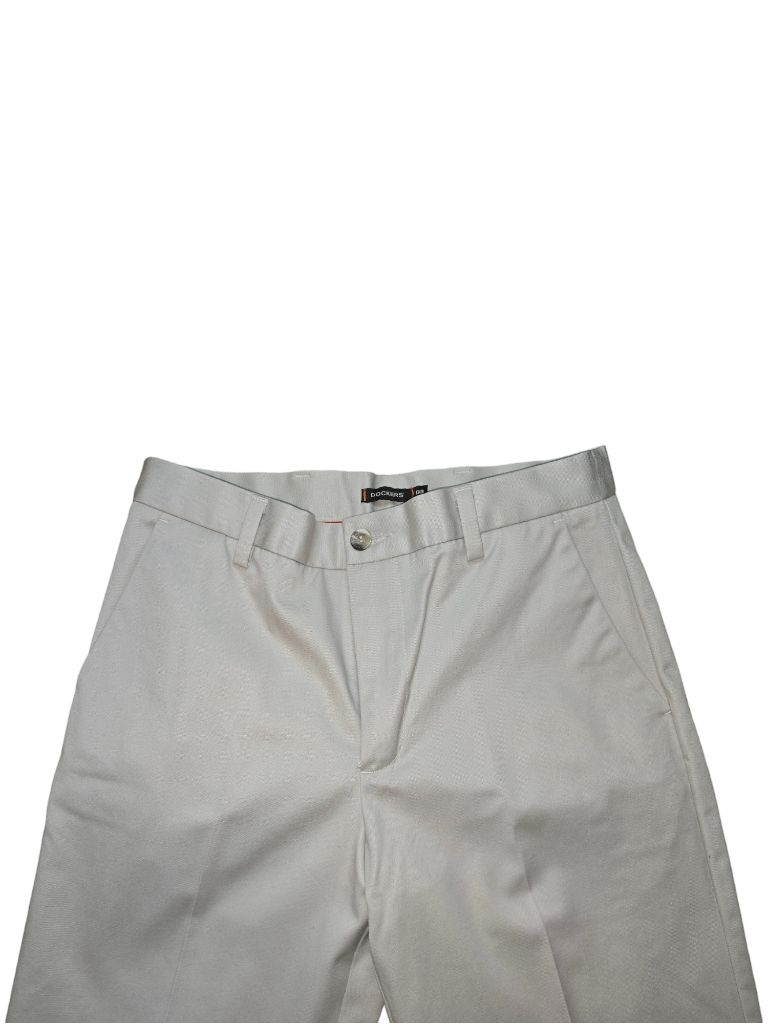 Men's Dockers Signature Lux Cotton Straight Fit Pants, 30x30, Beige