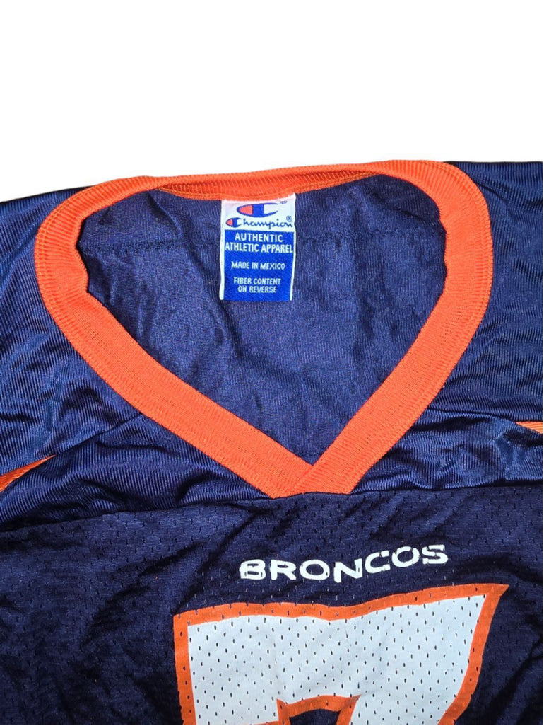 Vintage 90s John Elway Denvor Broncos Champion NFL Football Jersey Size 52
