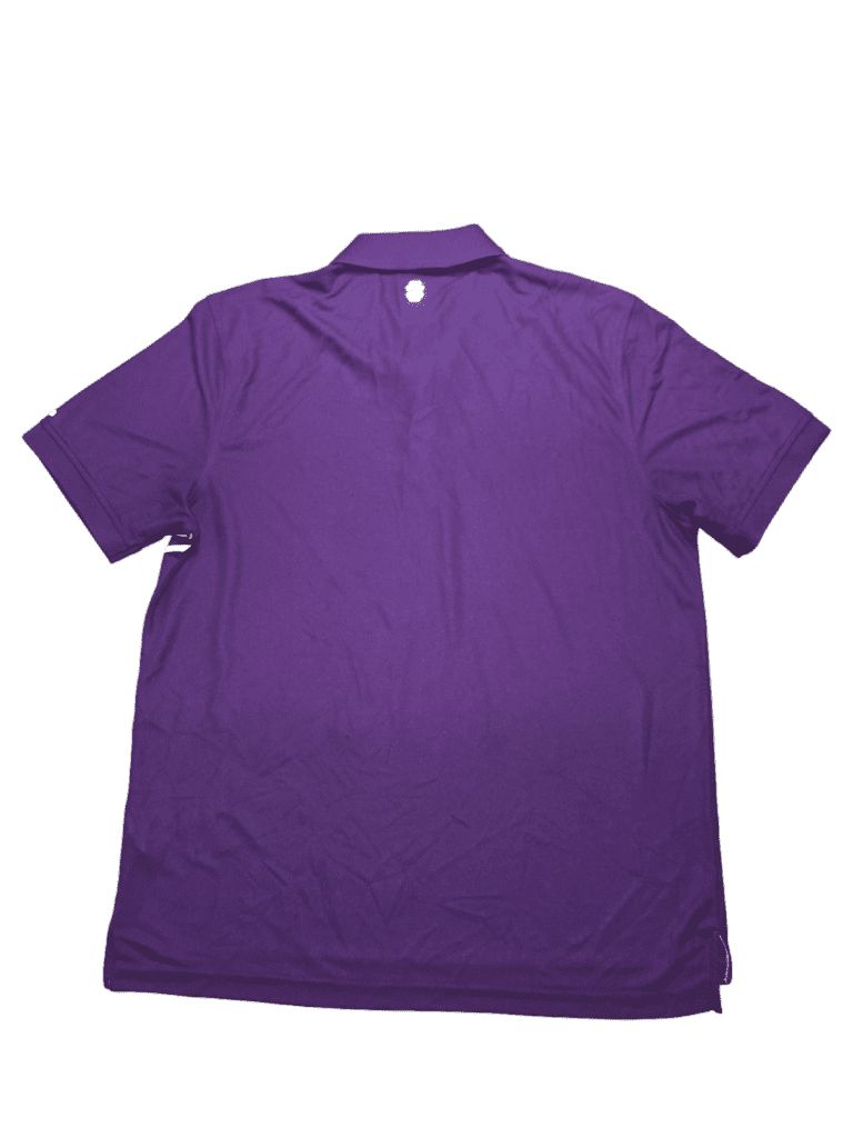 Men's IZOD Purple Geometric Golf Polo Shirt Size L