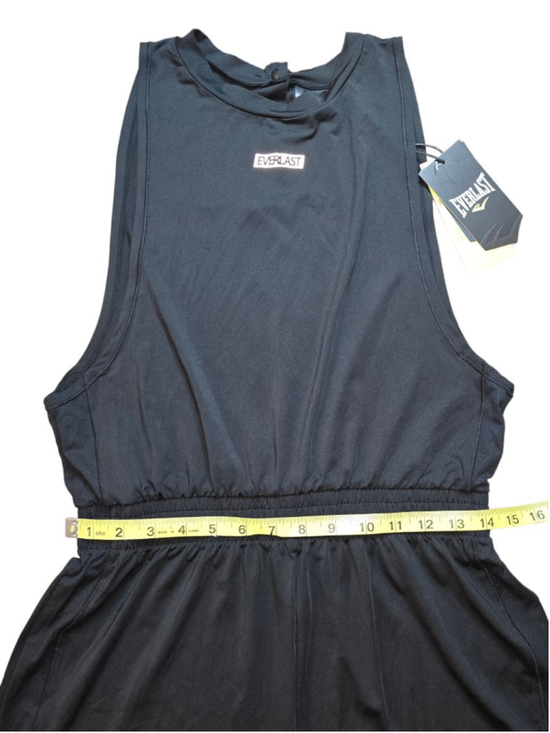 Women's Everlast Black Athletic Shorts Romper Size 4 SMALL