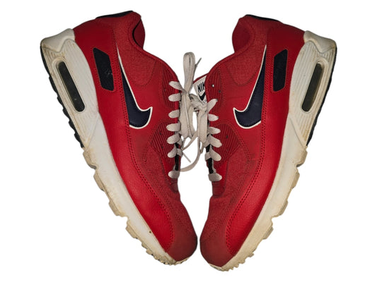 Nike Air Max 90 Essential University Red SZ 10.5 AJ1285-601