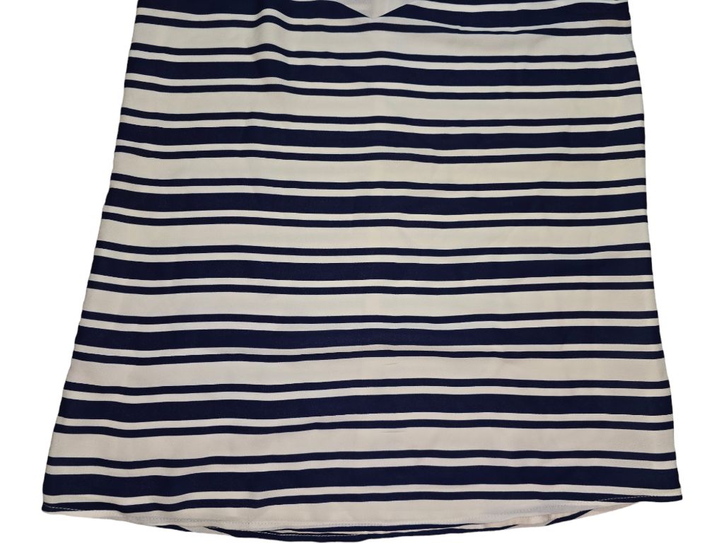 Women's Express Barcelona Cami Blue and White Striped Tank Top - Size S