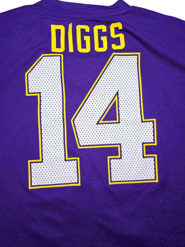 NFL Minesota Vikings Stefon Diggs Purple Jersey Size 2XL NFL Team Apparel