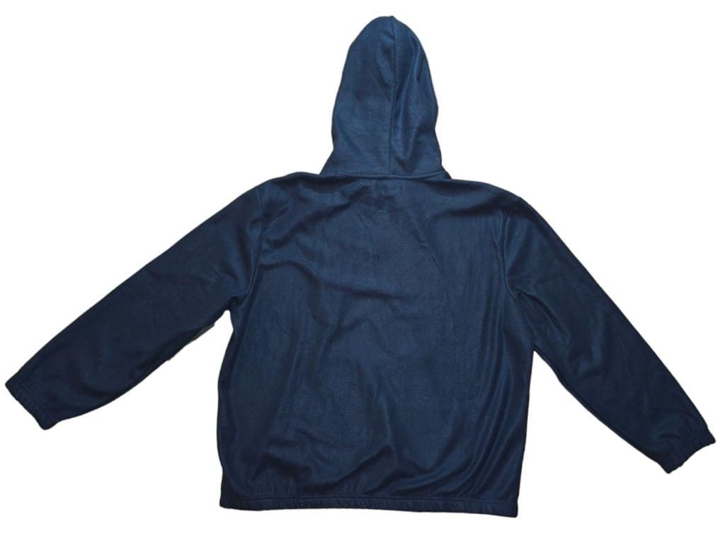 Men's Lazer Navy Blue Hooded Sweatshirt - Size XL