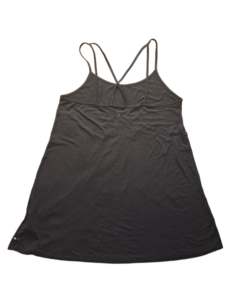 Women's Hurley Dress XL Black Cross Cross Back MSRP $48