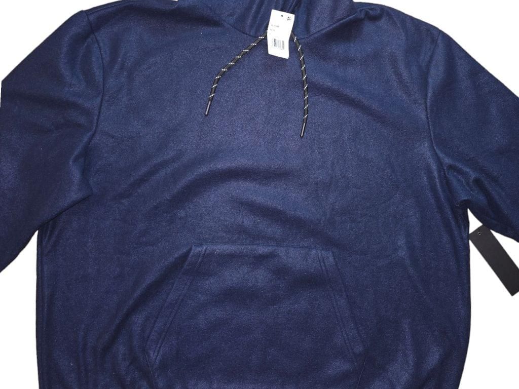 Men's Lazer Navy Blue Hooded Sweatshirt - Size XL