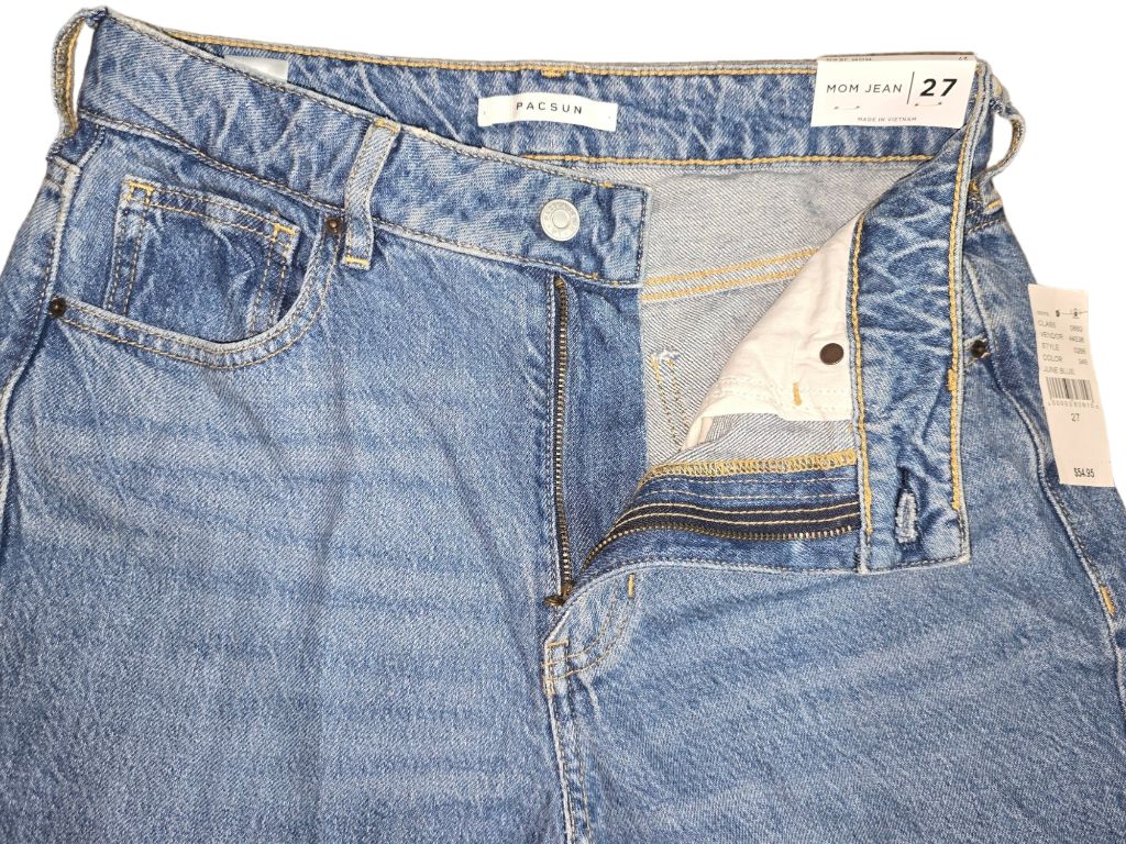 PacSun Mom Jeans - Size 27, June Blue