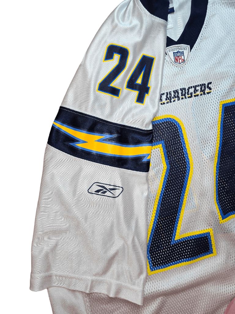 NFL Reebok San Diego Chargers Ryan Mathews Jersey - White  Size L #24