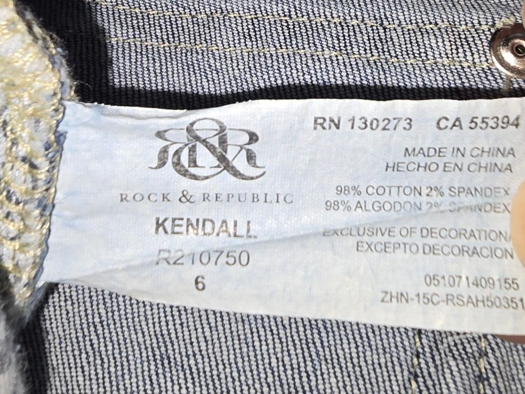 Women's Rock & Republic Jeans - Size 6 - Blue