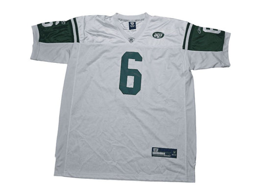 Men's Reebok Onfield Mark Sanchez Football Jersey Size 56 White