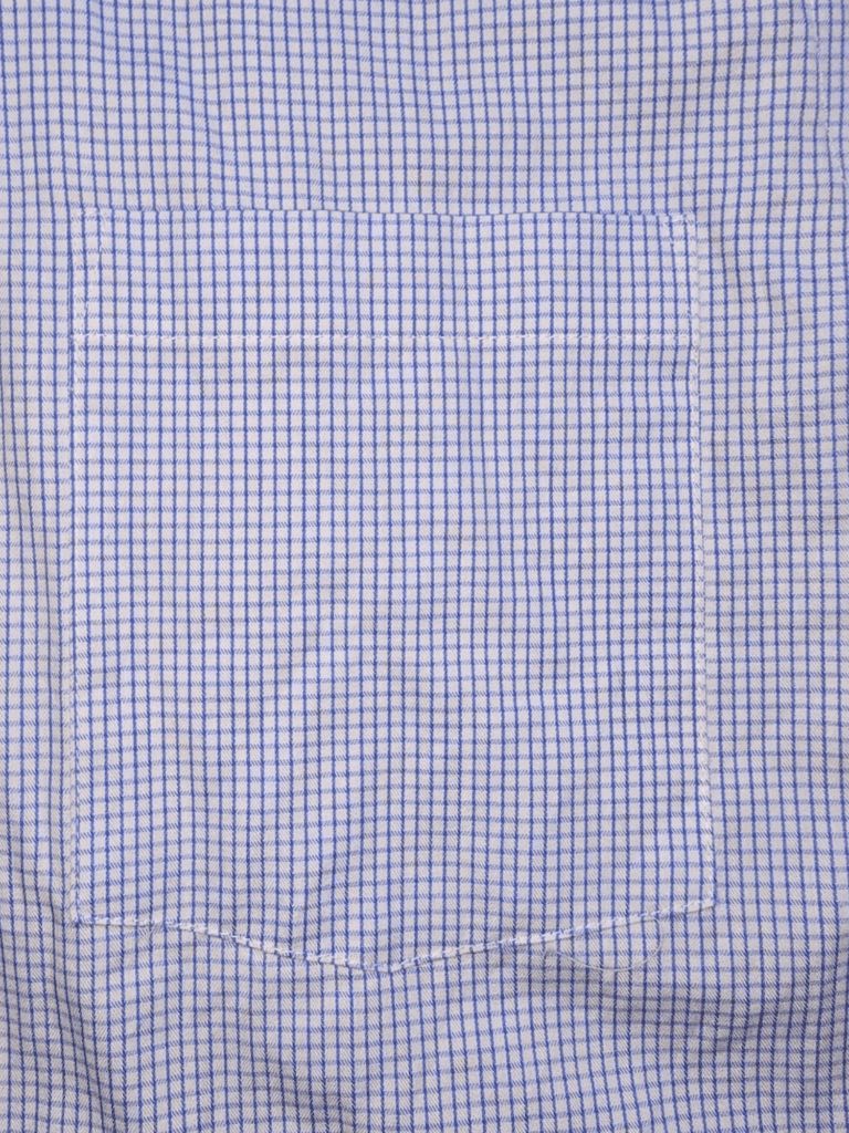 Men's Michael Kors Regular Fit Blue Long Sleeve Button Down Shirt SZ XL 17 32/33