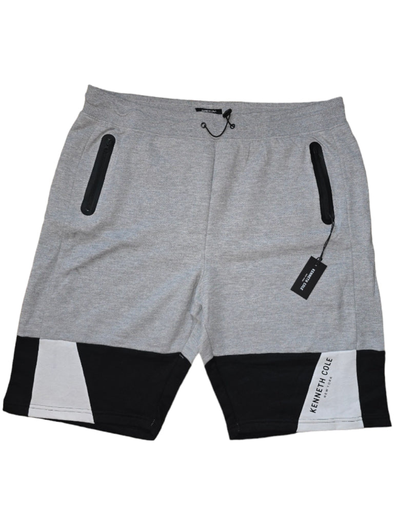 Men's Kenneth Cole Shorts 3X Heather Grey Black