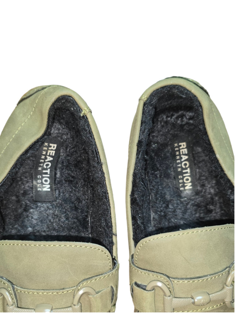 Kenneth Cole Reaction Suede Upper Men Slip On Shoes Dawson Bit Driver Cozy SZ 12