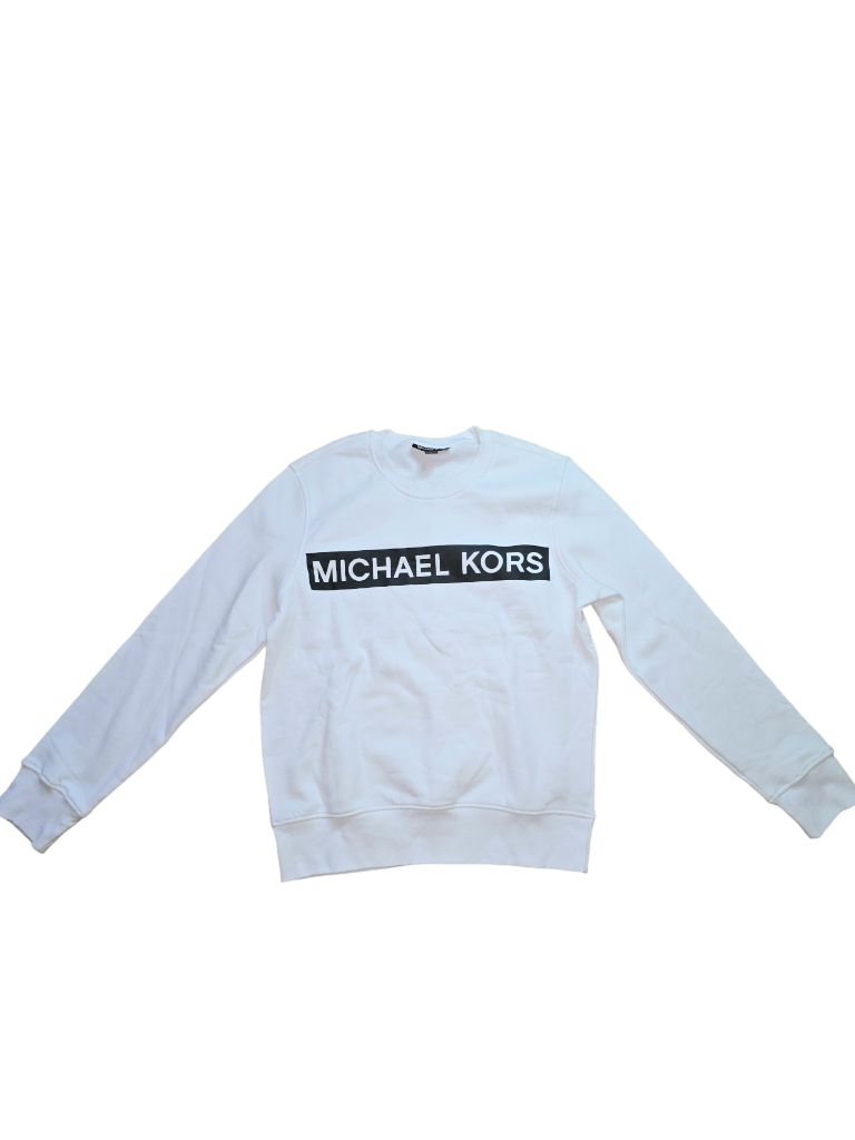 Men's Michael Kors White Sweatshirt - Size M