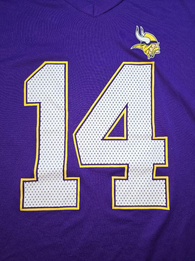 NFL Minesota Vikings Stefon Diggs Purple Jersey Size 2XL NFL Team Apparel