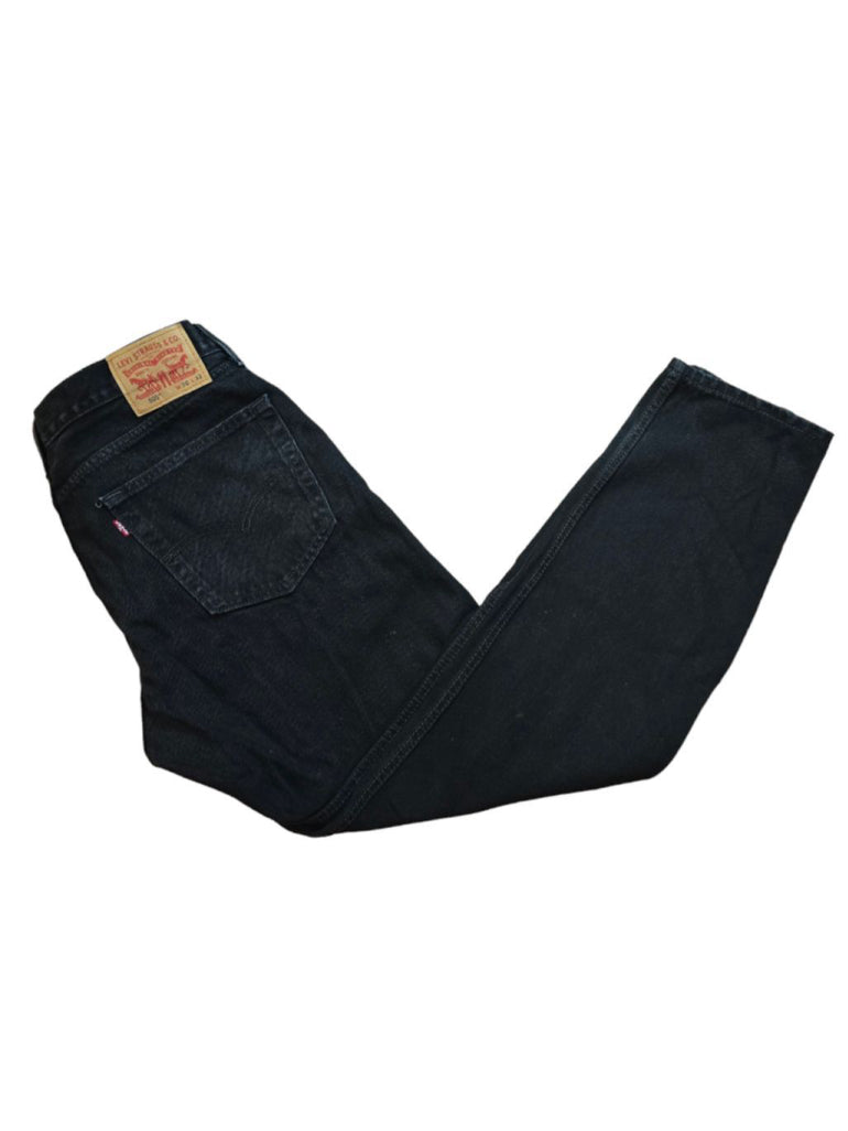 Men's Levi's 505 Jeans - Black - Size 36x32