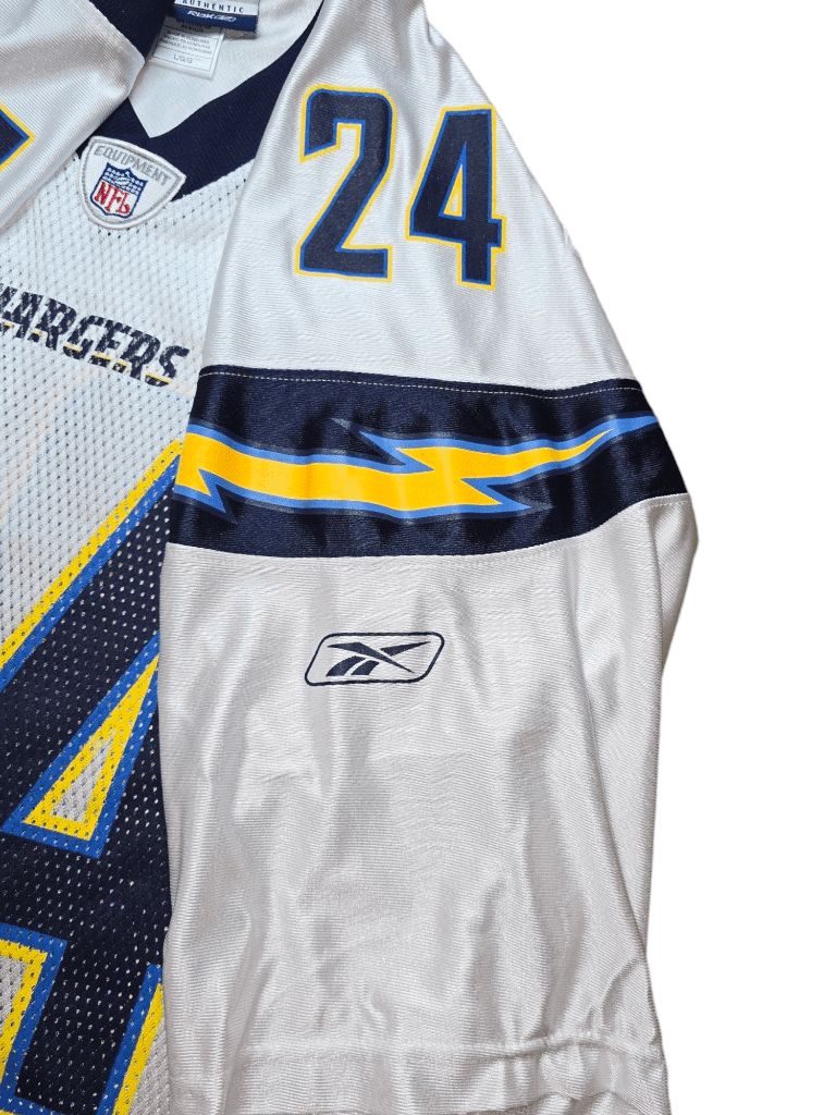 NFL Reebok San Diego Chargers Ryan Mathews Jersey - White  Size L #24