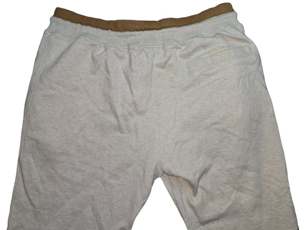 Men's Born Fly Oatmeal and Brown Sweatpants 2XL