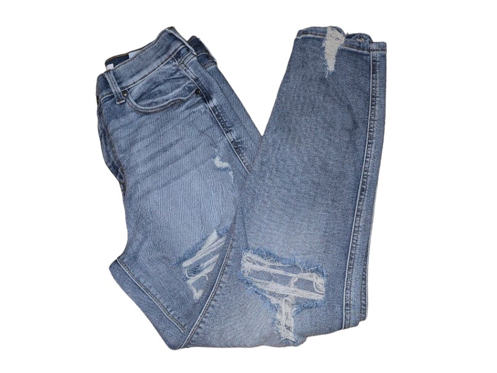 Eunina Rocky High Rise Boyfriend Jeans Size 9 Blue