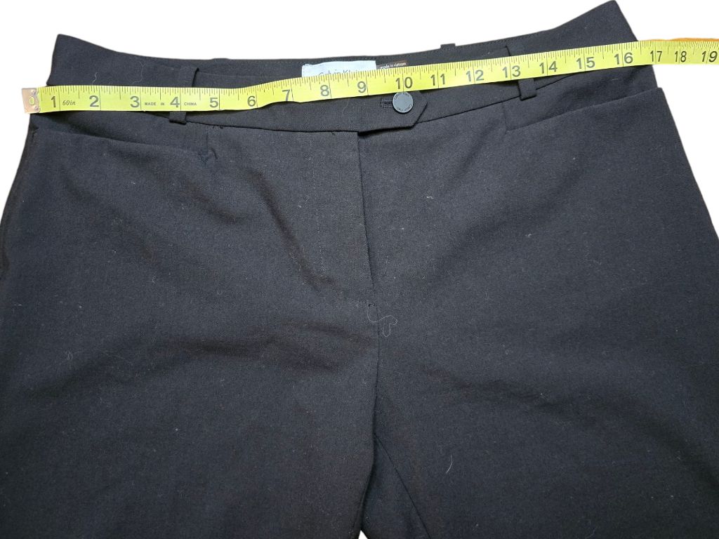 Women's Calvin Klein Black Modern Fit Straight Leg Pants Size 6