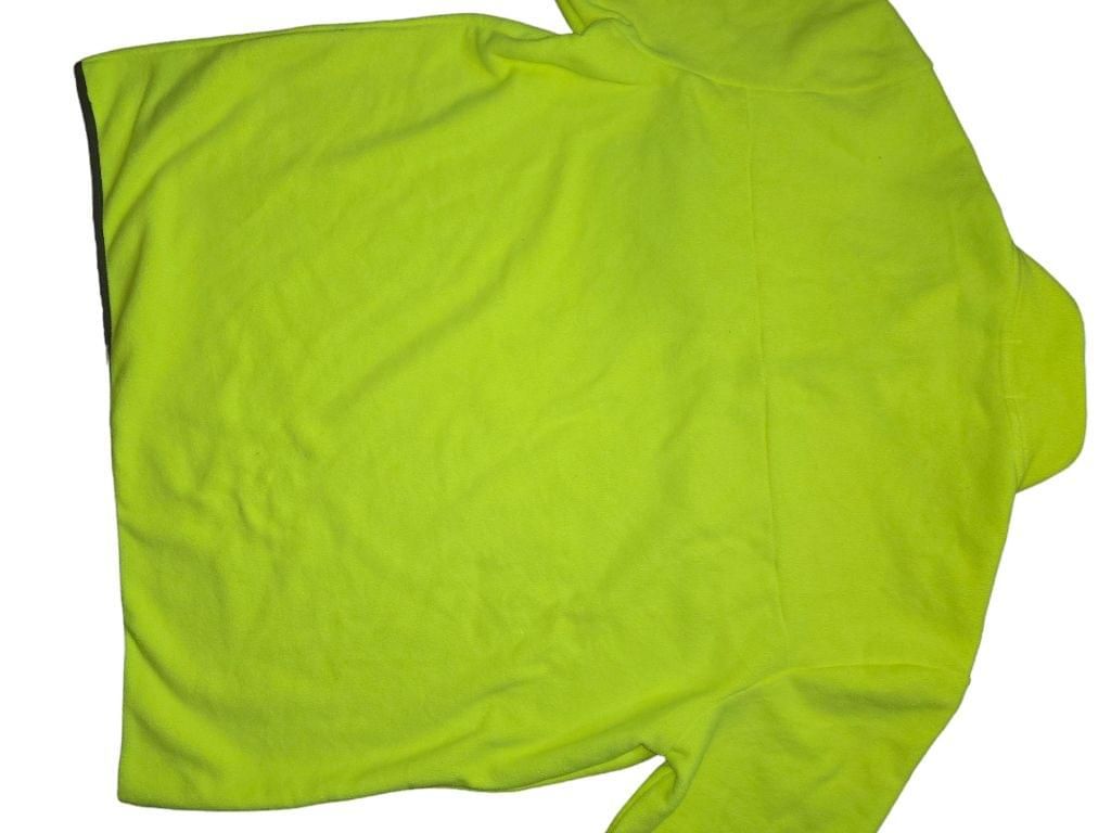 Men's Polo Ralph Lauren Neon Yellow Fleece Pullover Sweater XXL MSRP $198