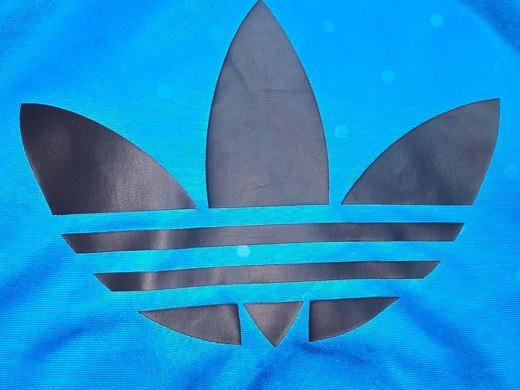 Vintage Adidas Men's Blue and Black Polkadot Track Jacket Size XL Rare 2013