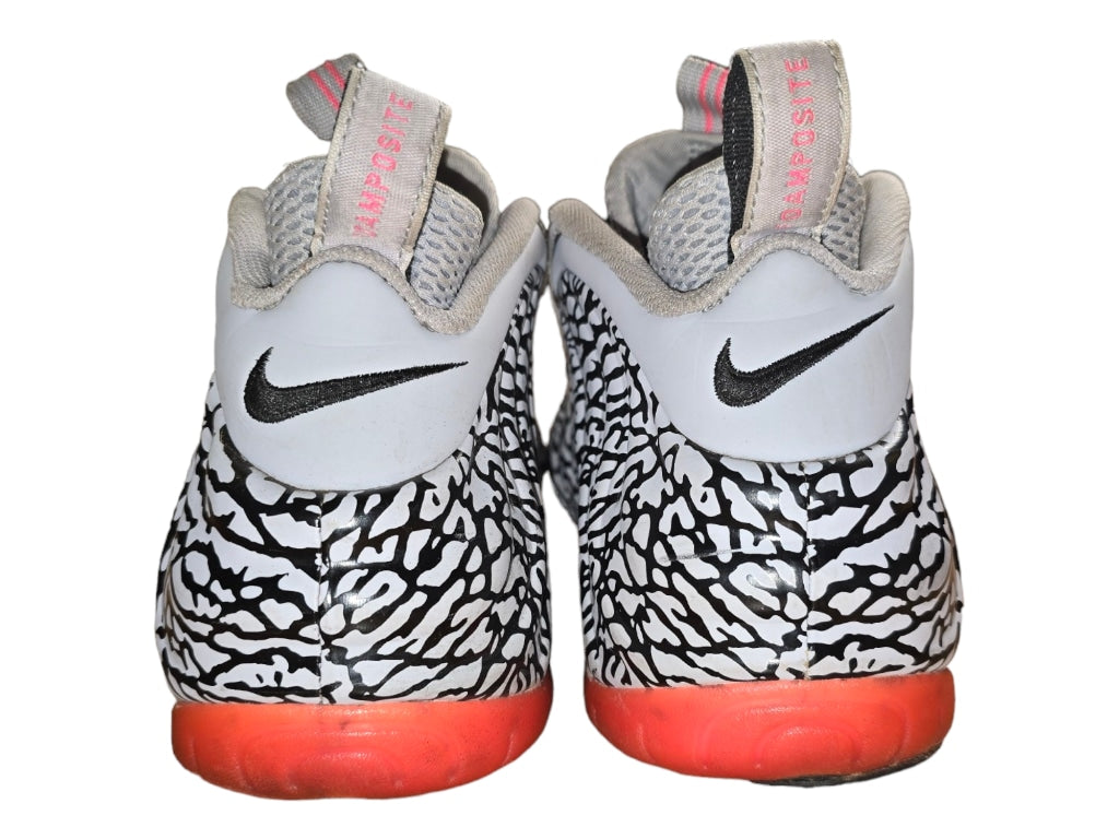 Men's Nike Air Foamposite Pro Elephant Print Pink 2014 Size 10.5 (616750-002)