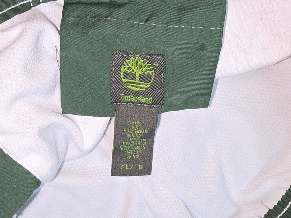 Vintage Men's Timberland Army Green Swim Trunks Size XL