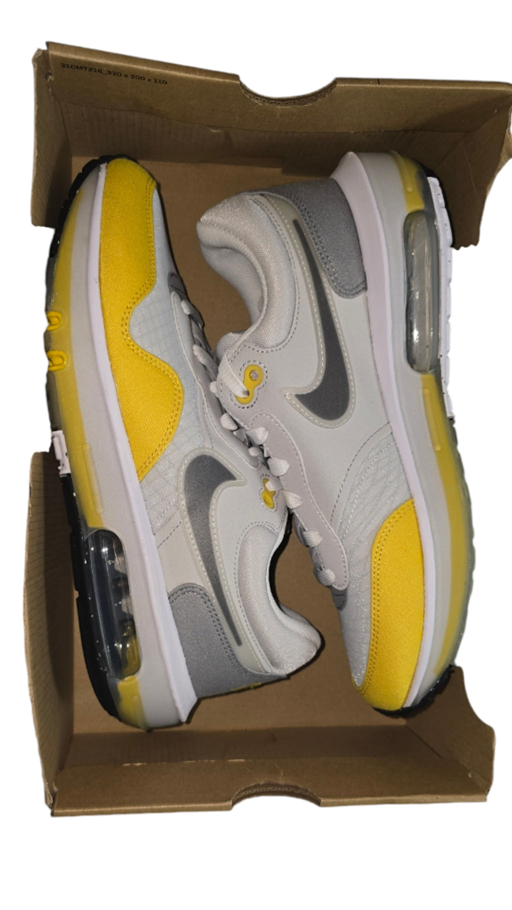 Women's Nike Air Max Motif Photon Dust Yellow Sz 9 DH4801-001