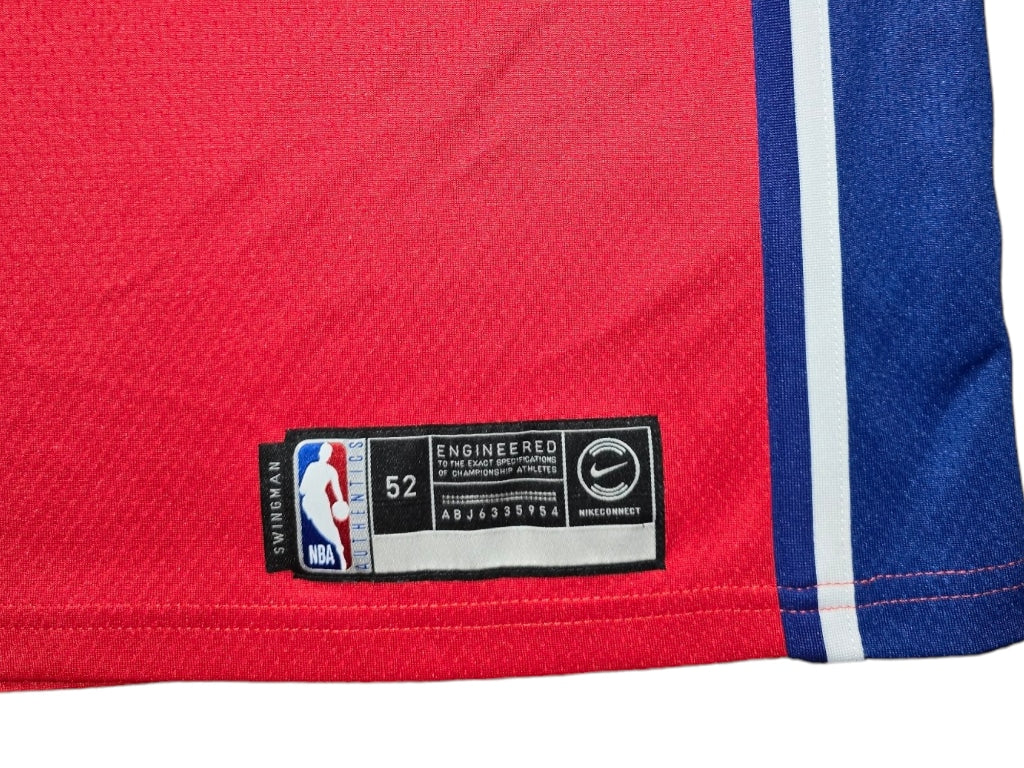 NBA Officially Licensed Jersey Philadelphia 76ers Sixers 25 Simmons Red Sz 52 XL