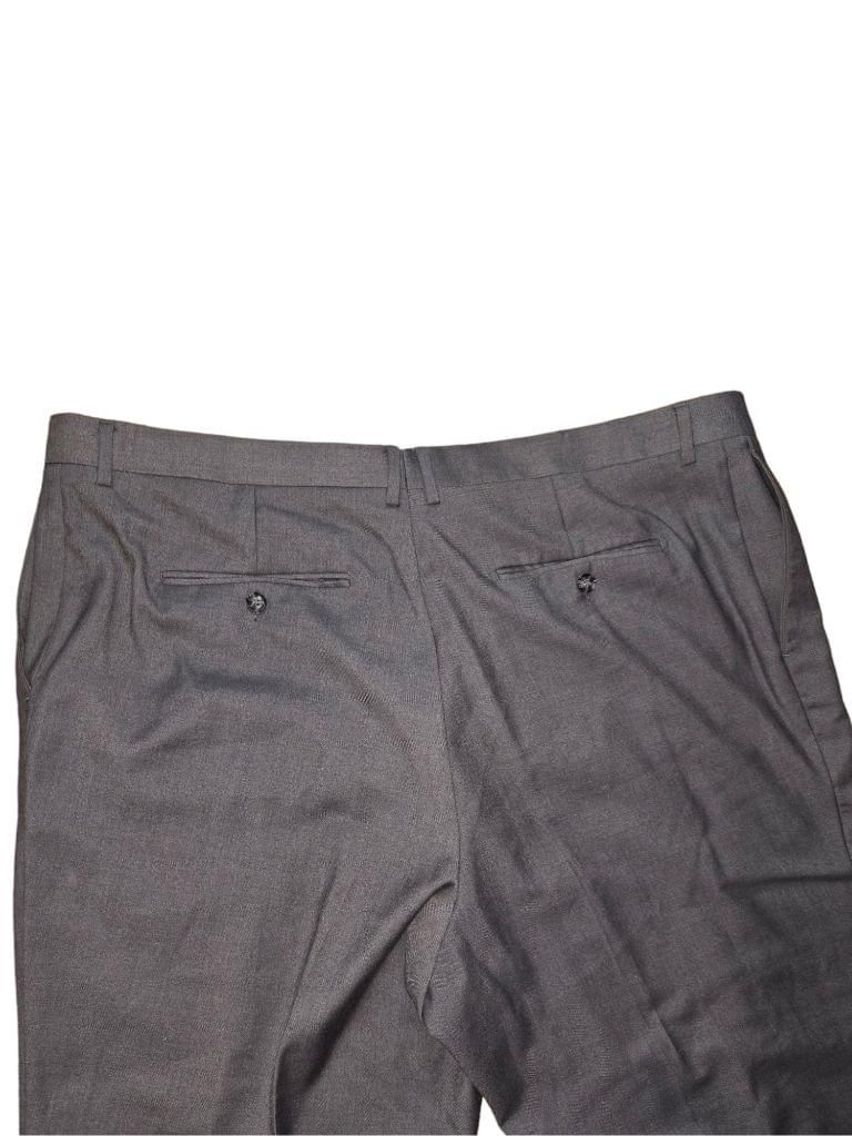 Men's Angelo Rossi Gray Suit Size 54R MicroTack Performance Stretch Pants 42