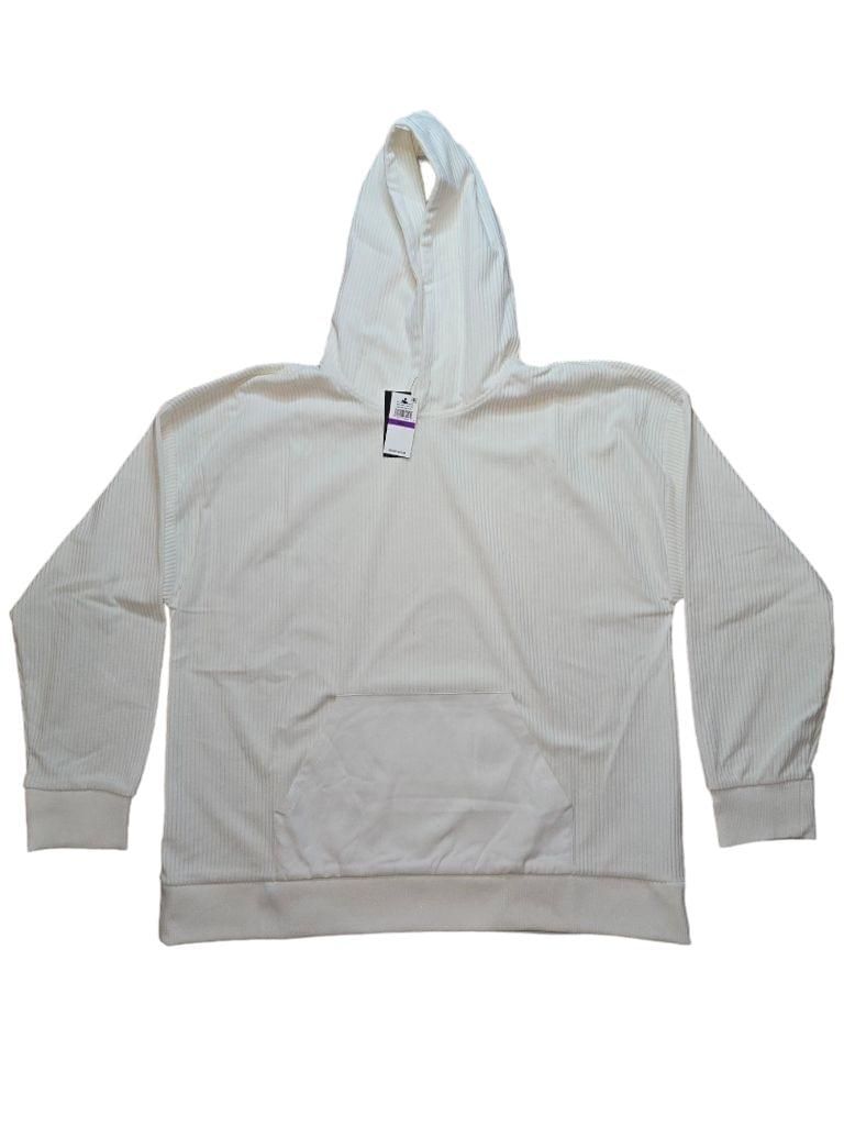 Men's Royalty by Maluma White Corduroy Pullover Hoodie XXL MSRP $79.50