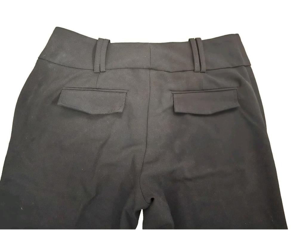 MM By My Michelle Straight Mid Rise Flat Front Wide Waist Band Dress Pants SZ 9